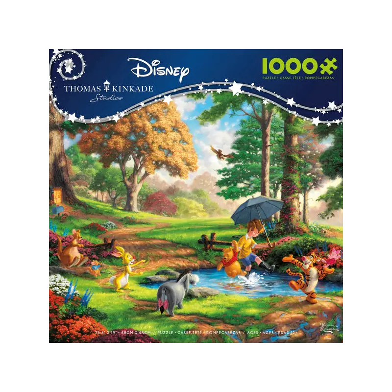 THOMAS KINKADE DISNEY - WINNIE THE POOH - 1000 PIECE PUZZLE