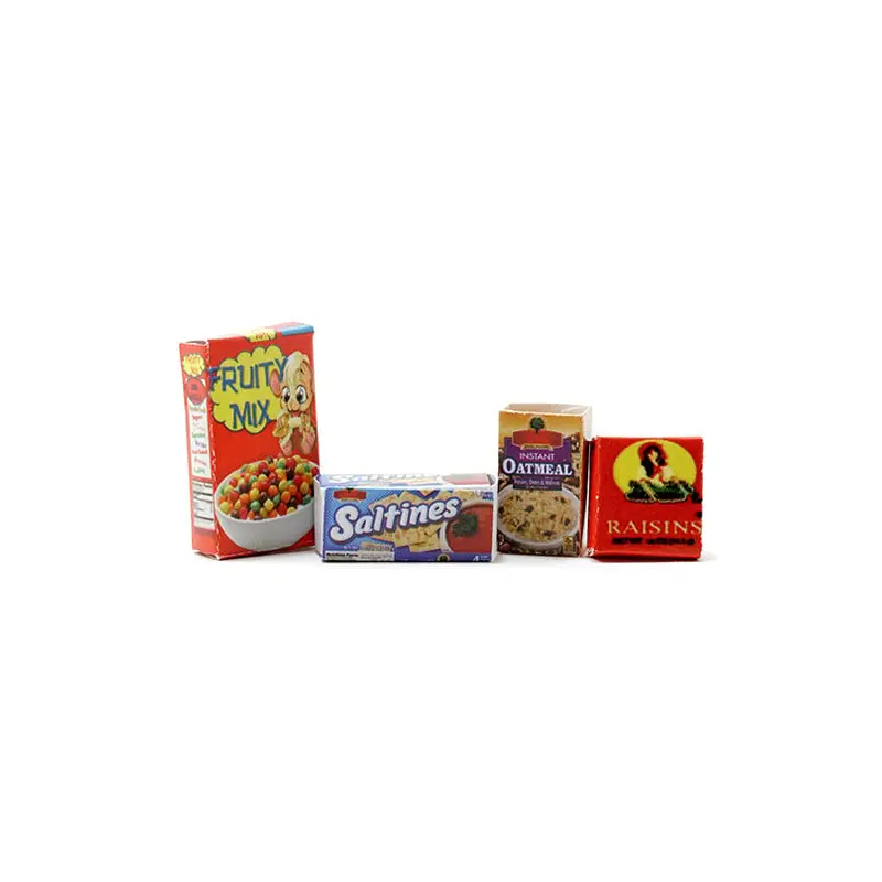 Miniature - Food Box 4pc