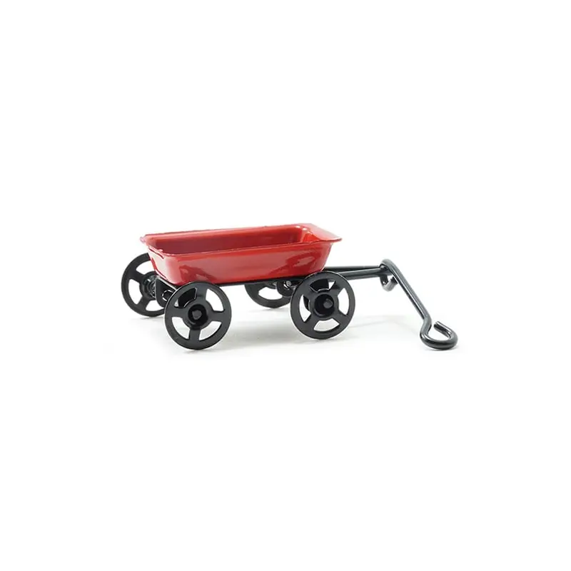 Miniature - Small Red Wagon