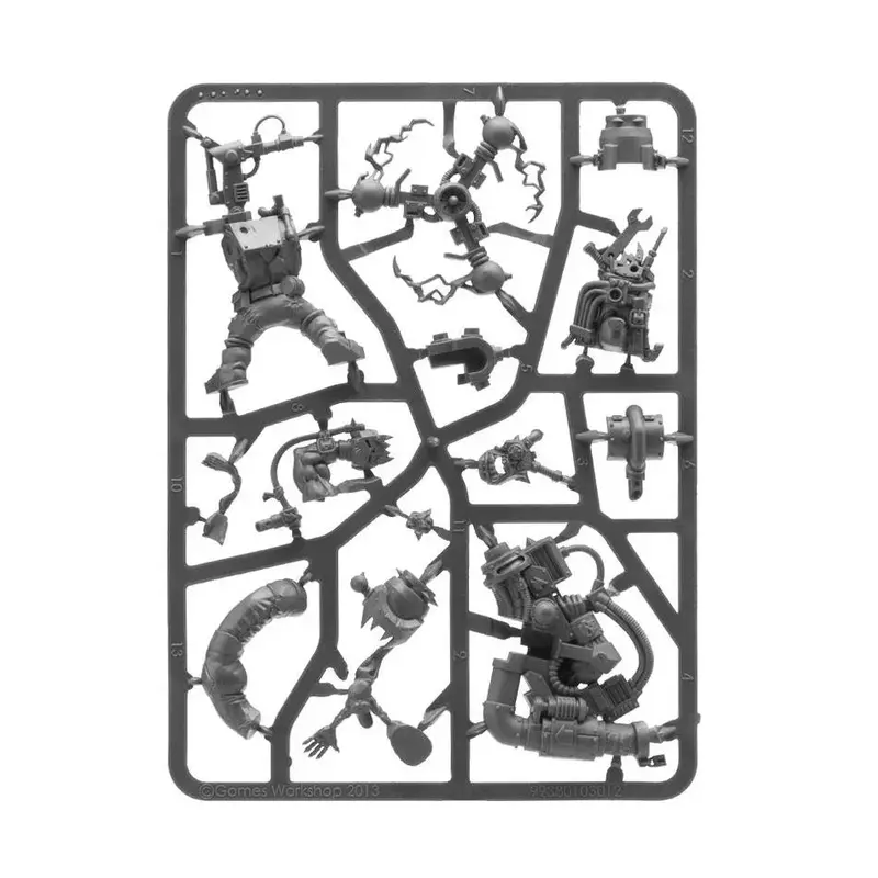 Orks: Big Mek with Shokk Attack Gun