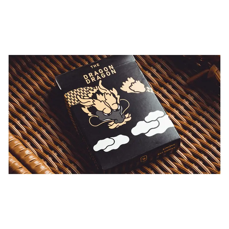 The Dragon Playing Cards (Black)