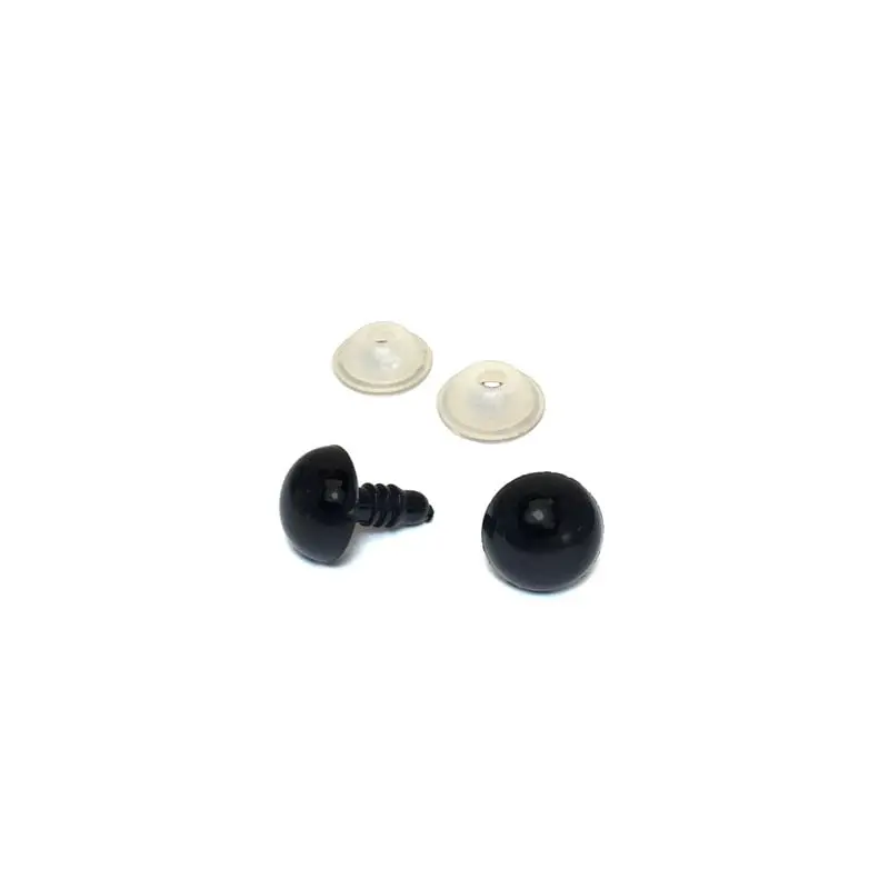 Eyes - 12mm Black - 1 Pair