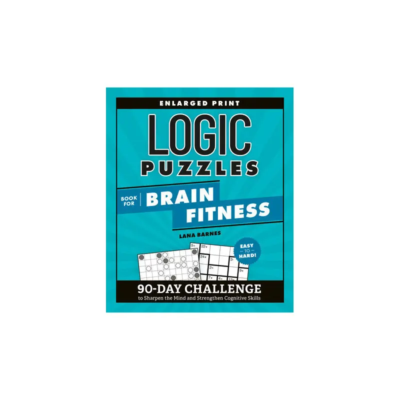 Logic Puzzles Book for Brain Fitness