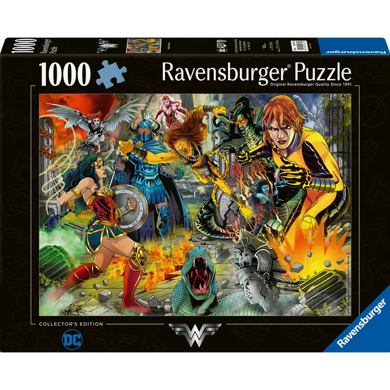 WONDER WOMAN 1000PC COLLECTORS ED PUZZLE