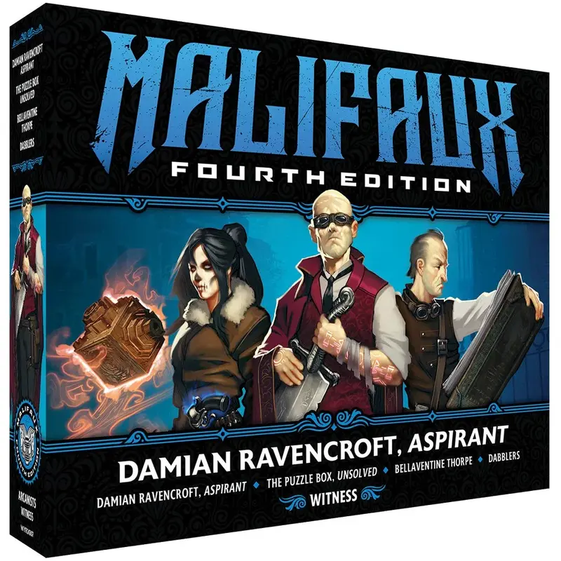 Wyrd Games: Malifaux: Arcanists: Damian Ravencroft - Aspirant