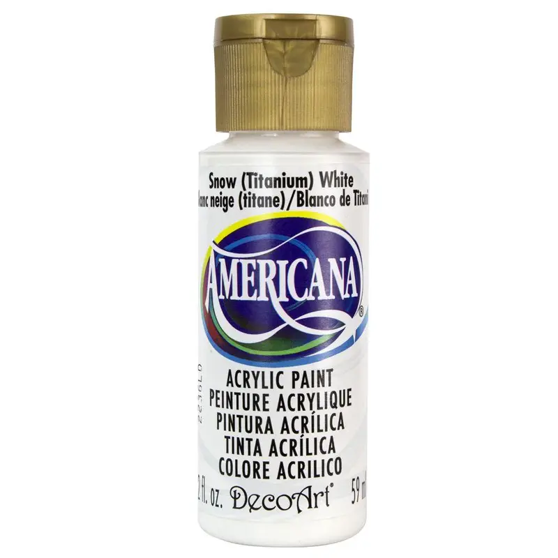 Americana Snow Titanium White 8OZ