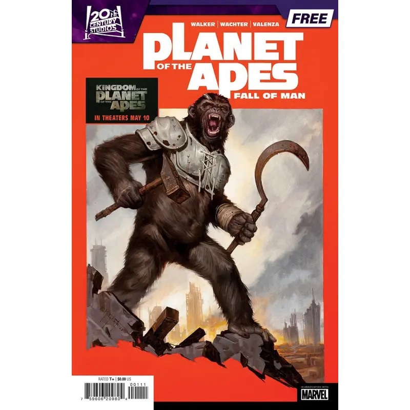Planet of the Apes: Fall of Man Sampler #1