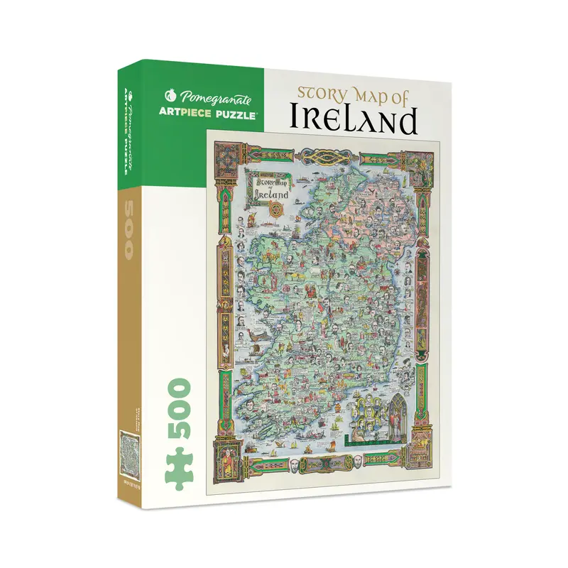 Story Map of Ireland (Pomegranate 500pc)