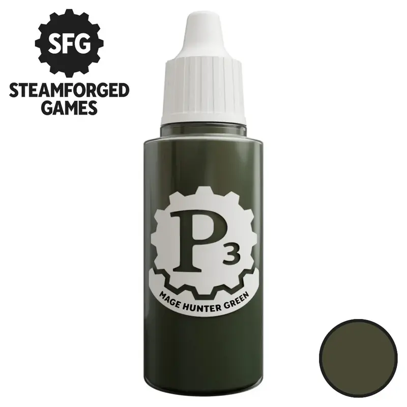 P3 Paints - Mage Hunter Green - 18ml