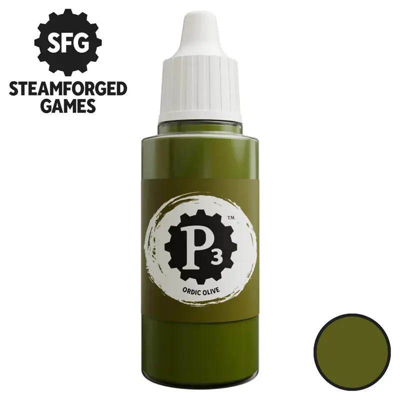 P3 Paints - Ordic Olive - 18ml