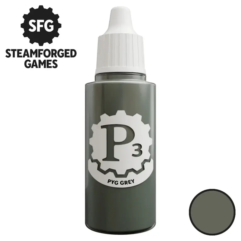 P3 Paints - Pyg Grey - 18ml