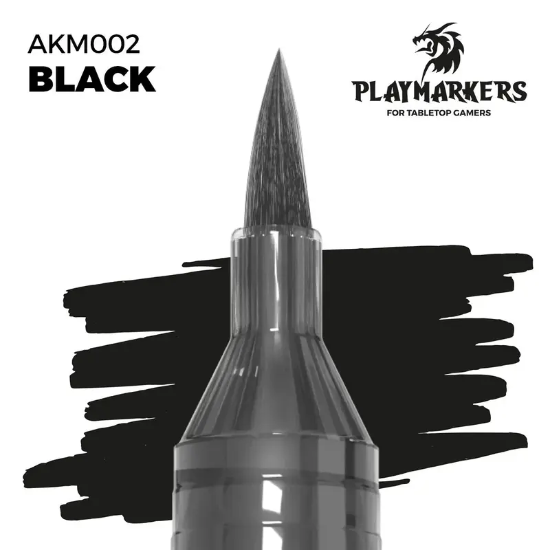 AK Interactive Playmarkers: Black - Acrylic Paint Marker