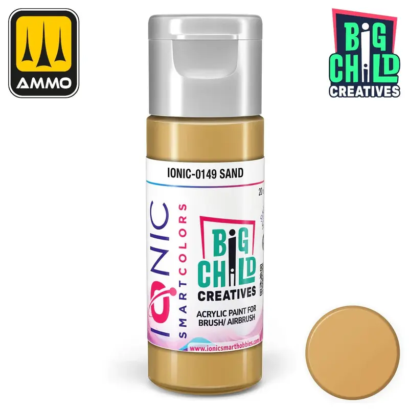 Ionic - Acrylic Paints - Sand 20ml