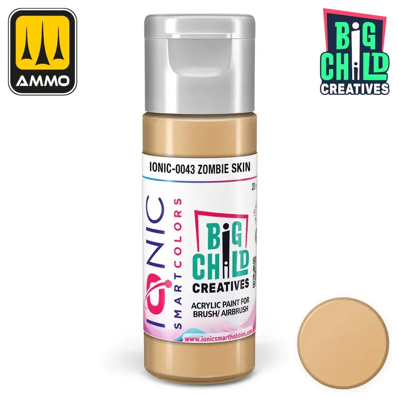 Ionic - Acrylic Paints - Zombie Skin 20ml