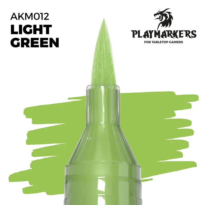 AK Interactive Playmarkers: Light Green - Acrylic Paint Marker