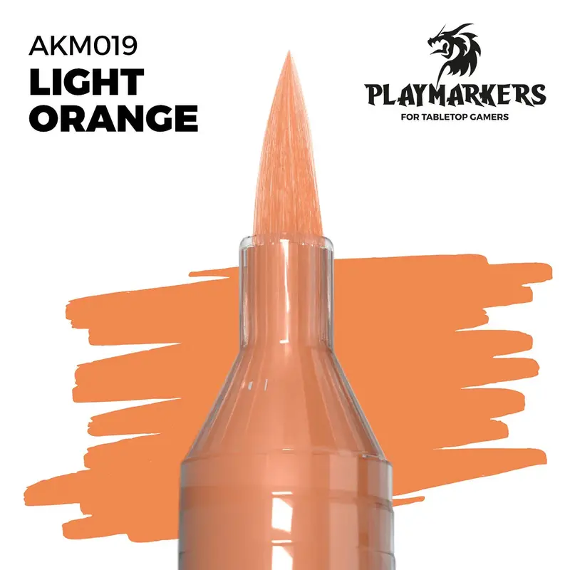 AK Interactive Playmarkers: Light Orange - Acrylic Paint Marker