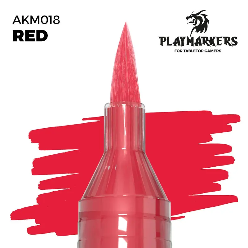 AK Interactive Playmarkers: Red - Acrylic Paint Marker