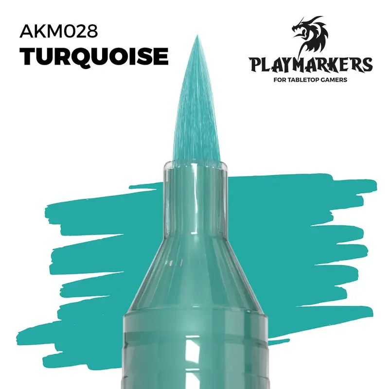 AK Interactive Playmarkers: Turquoise - Acrylic Paint Marker