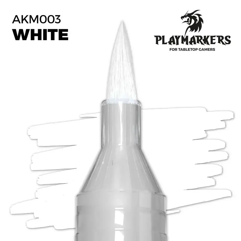AK Interactive Playmarkers: White - Acrylic Paint Marker