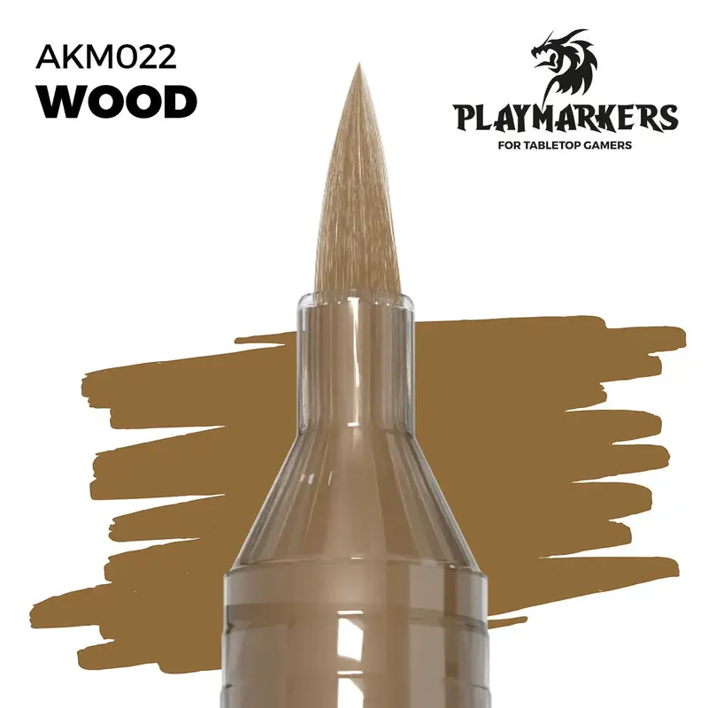 AK Interactive Playmarkers: Wood - Acrylic Paint Marker