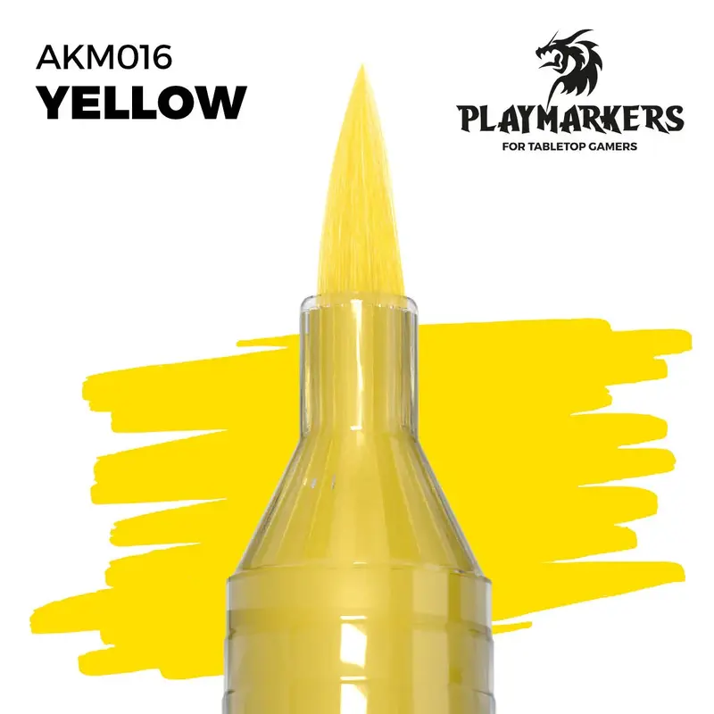AK Interactive Playmarkers: Yellow - Acrylic Paint Marker