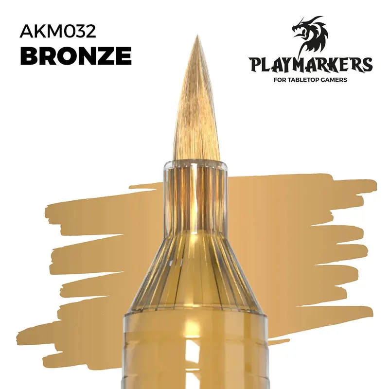 AK Interactive Playmarkers: Bronze - Acrylic Paint Marker