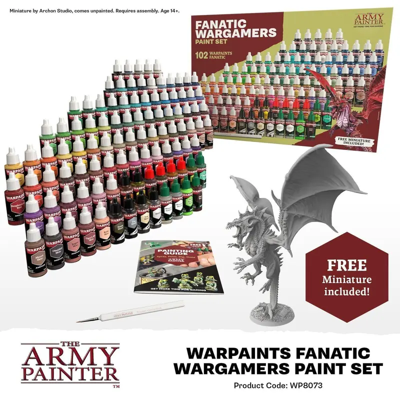 The Army Painter Warpaints Fanatic: Wargamers Paint Set