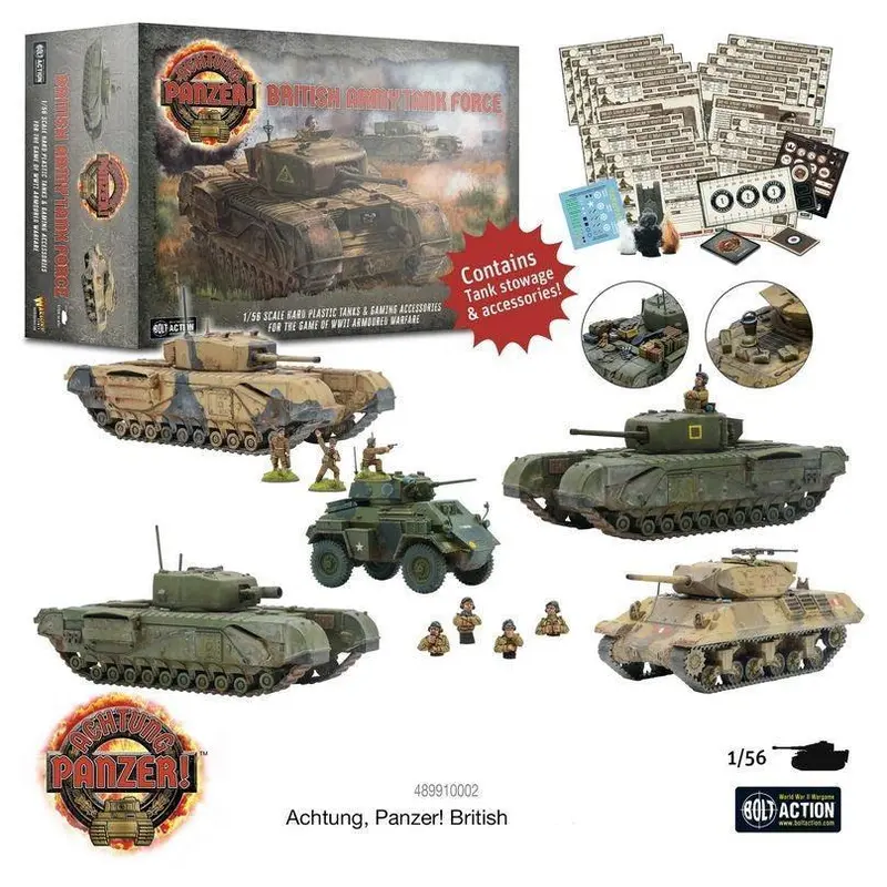 Warlord Games - Achtung Panzer - British Army Tank Force