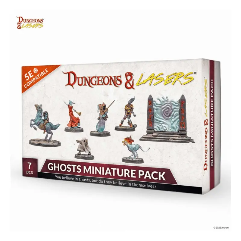 Dungeons & Lasers Miniatures: Ghosts Miniature Pack