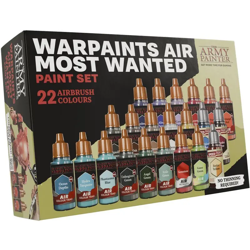 Army Painter - Warpaints Air - Most Wanted Paint Set