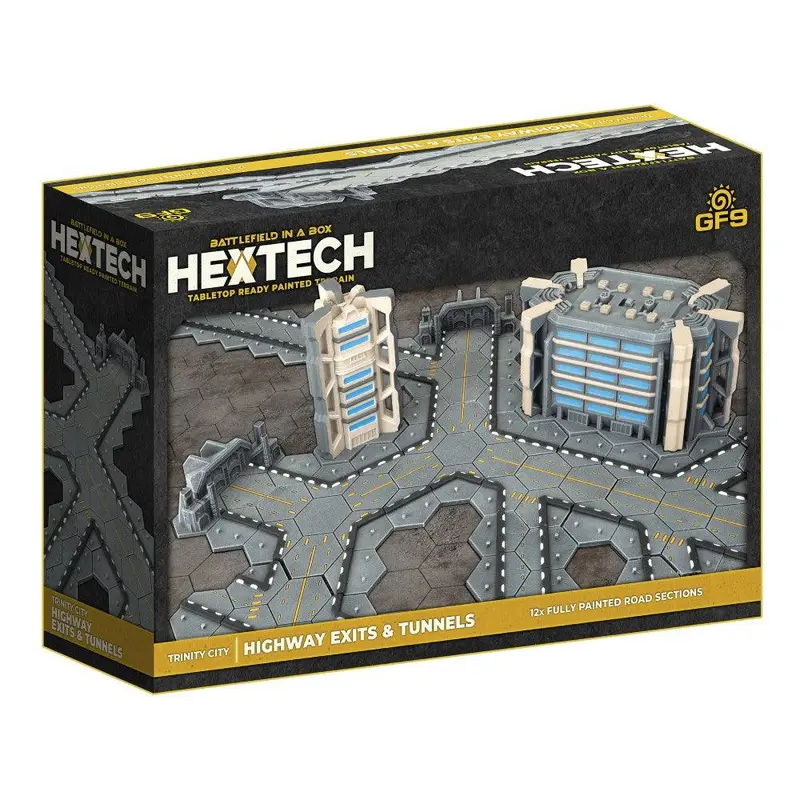 Hextech Terrain: Trinity City Highway Exits and Tunnels