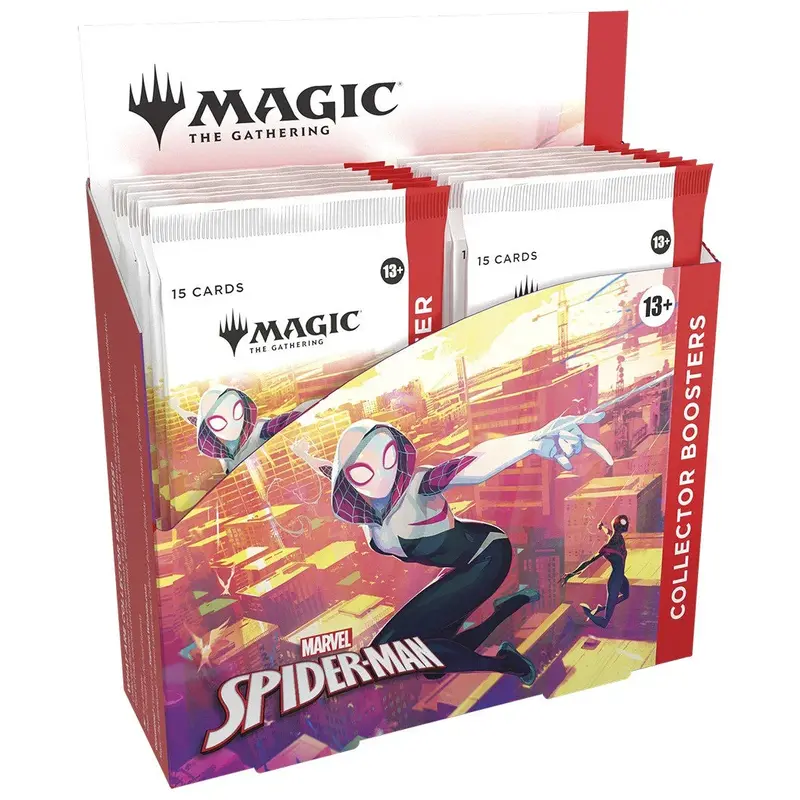 Magic the Gathering Spiderman Collector Boosters (12 Boosters Per Display)