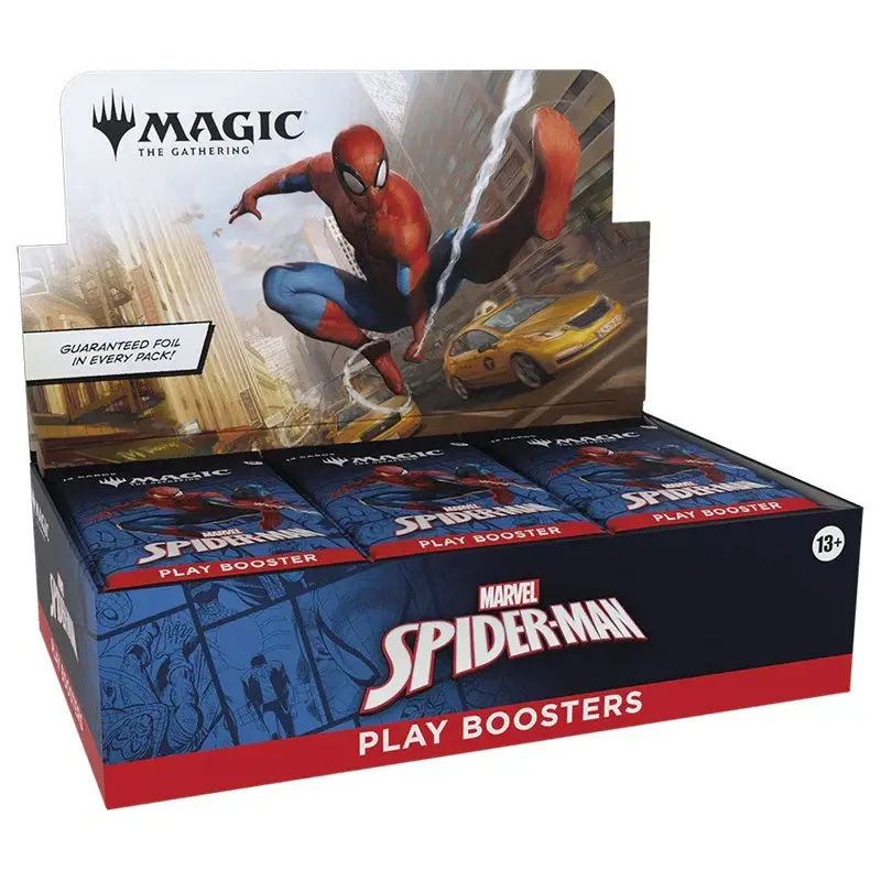Magic the Gathering Spiderman Play Boosters (30 Boosters Per Display)