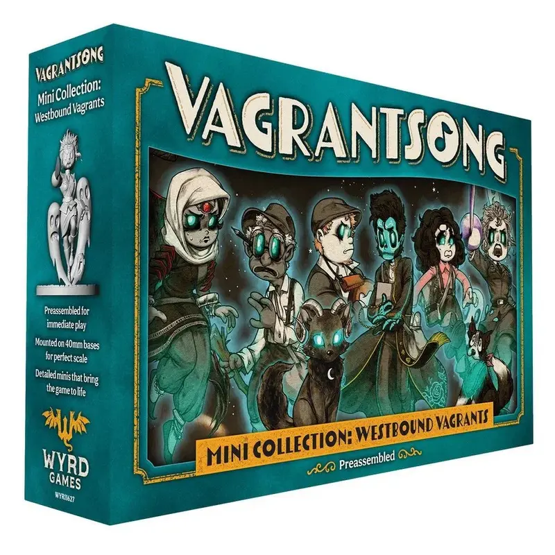 Wyrd Games: Board Games: Vagrantsong: Bound Vagrant Mini Box