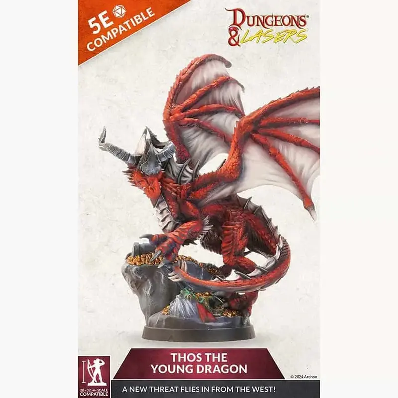 Dungeons & Lasers: Dragons - Thos The Young Dragon