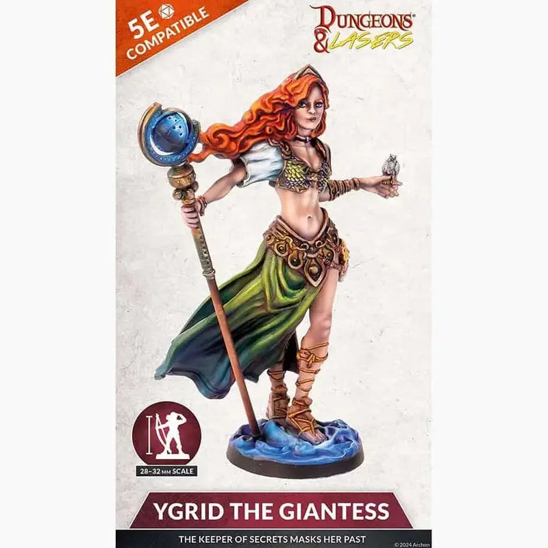 Dungeons & Lasers: Miniatures - Ygrid The Giantess