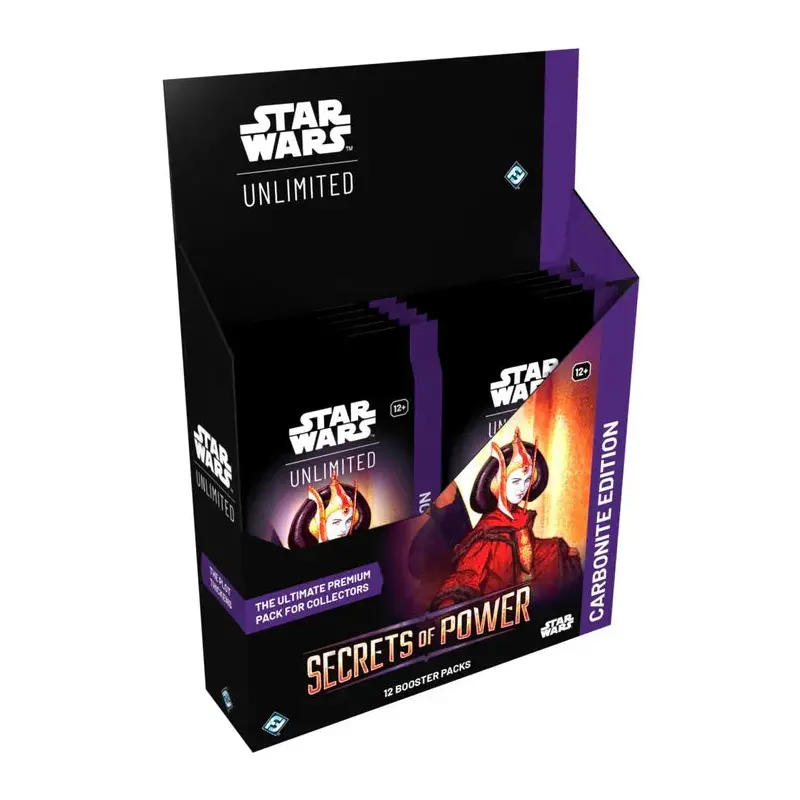 Star Wars Unlimited - Secrets of Power Carbonite Booster Display