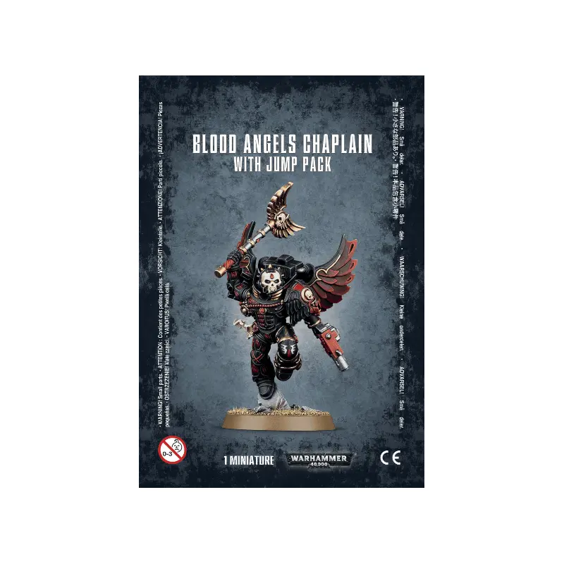 Blood Angels: Chaplain with Jump Pack