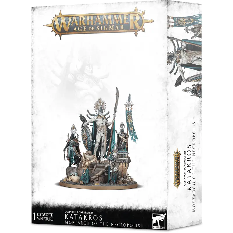 Ossiarch Bonereapers: Katakros Mortarch of the Necropolis