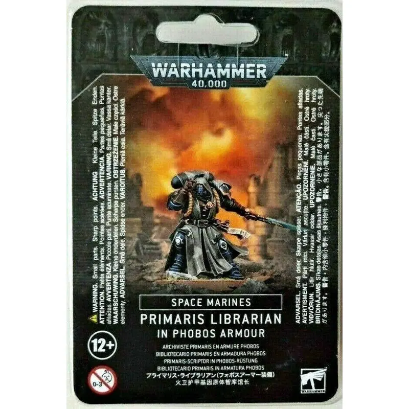 Space Marines: Primaris Librarian in Phobos Armour