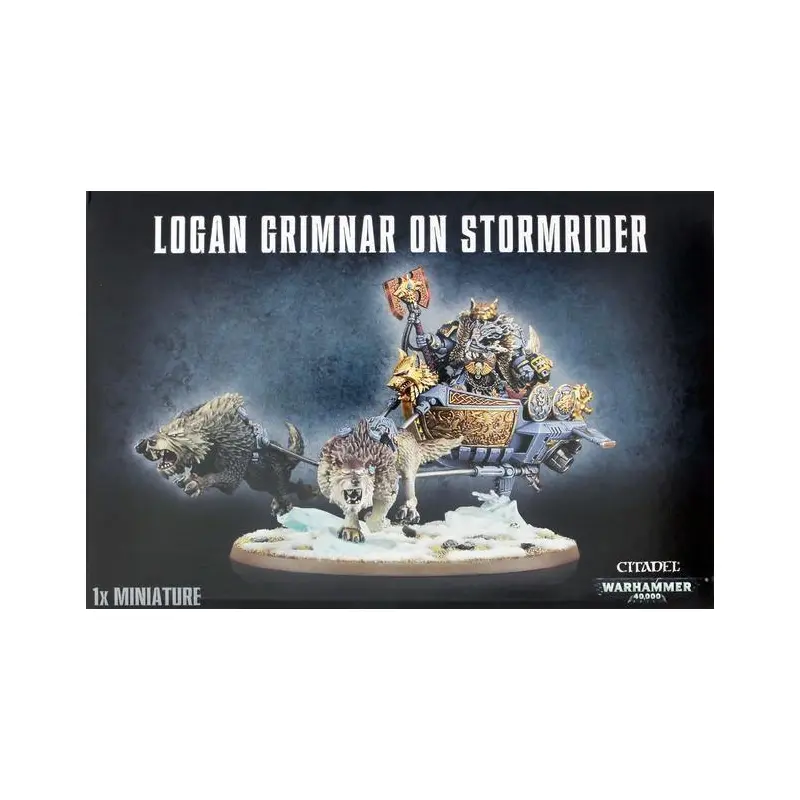 Space Wolves: Logan Grimnar on Stormrider