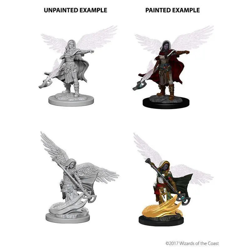 D&D Nolzurs Marvelous Unpainted Miniatures Aasimar Female Wizard