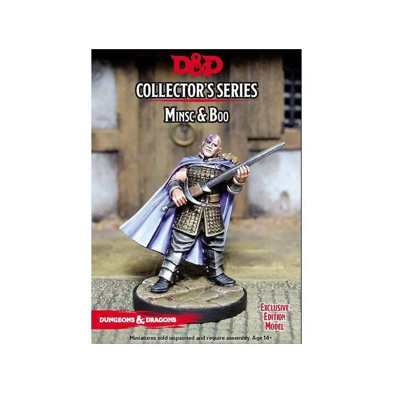 D&D Collectors Series Miniatures Classic Minsc & Boo