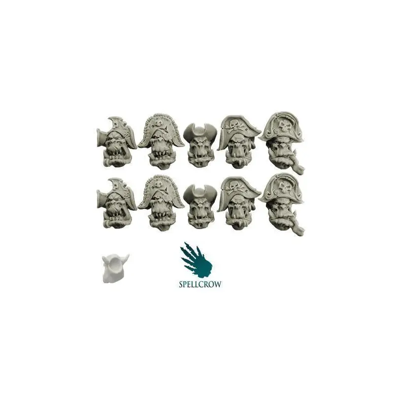 Orcs Freebooters Heads (ver. 1)