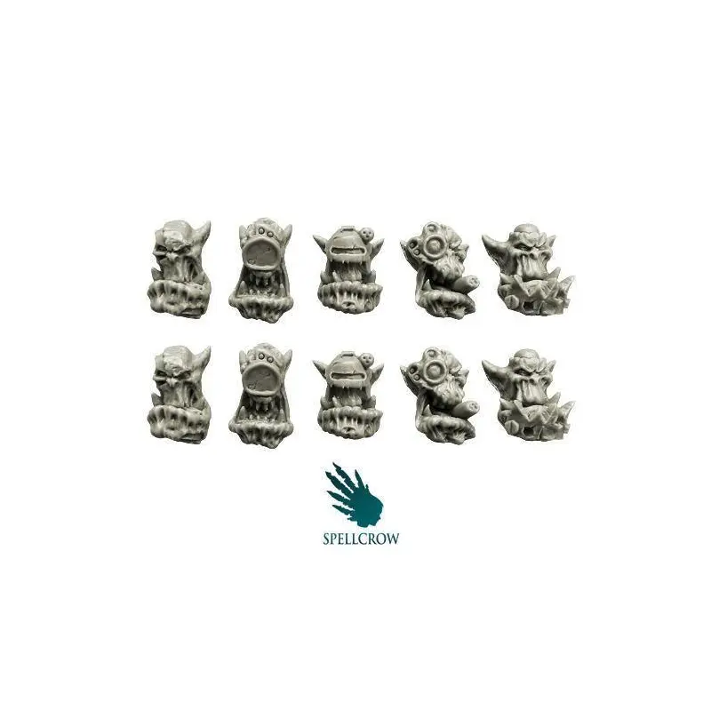 Orcs Bulky Cyber Heads