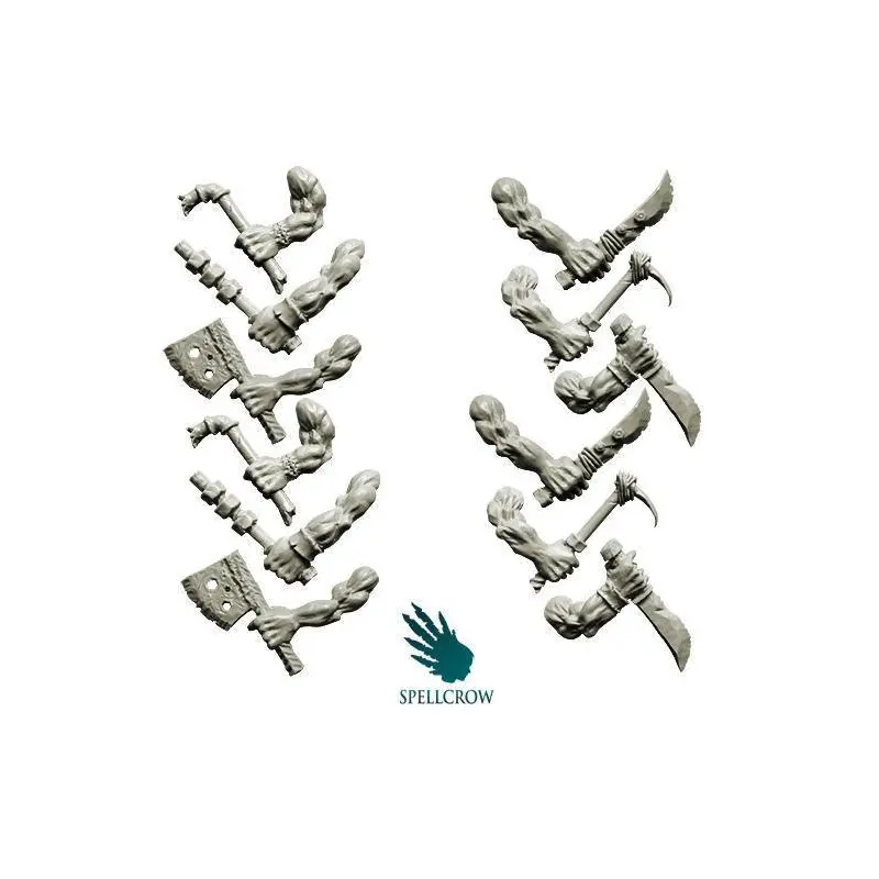 Orcs Hands with Close Combat Weapon