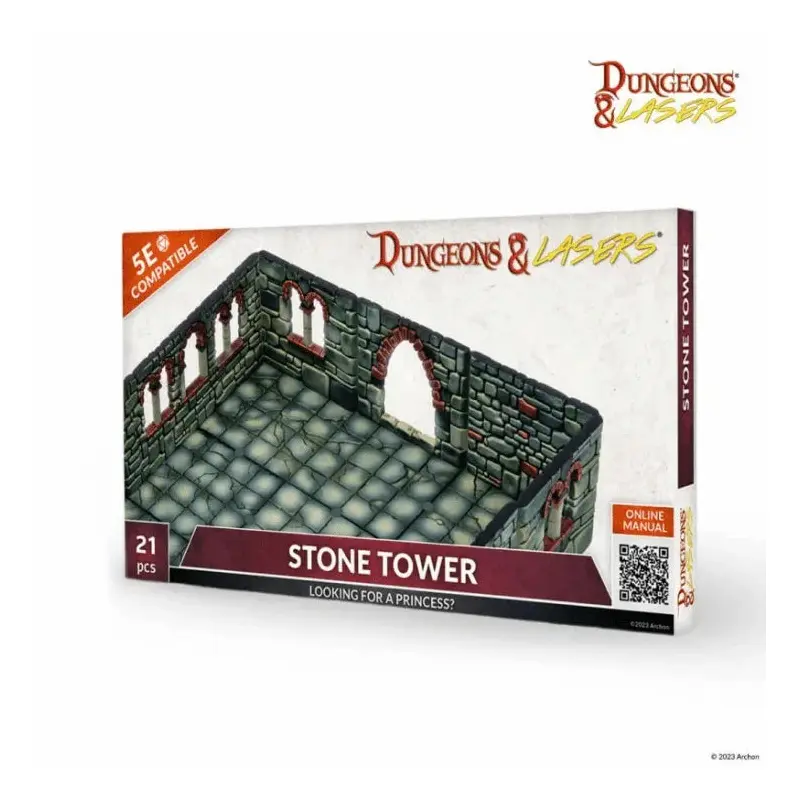 Dungeons & Lasers: Expansion Bits - Stone Tower