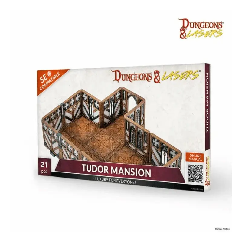 Dungeons & Lasers: Expansion Bits - Tudor Mansion