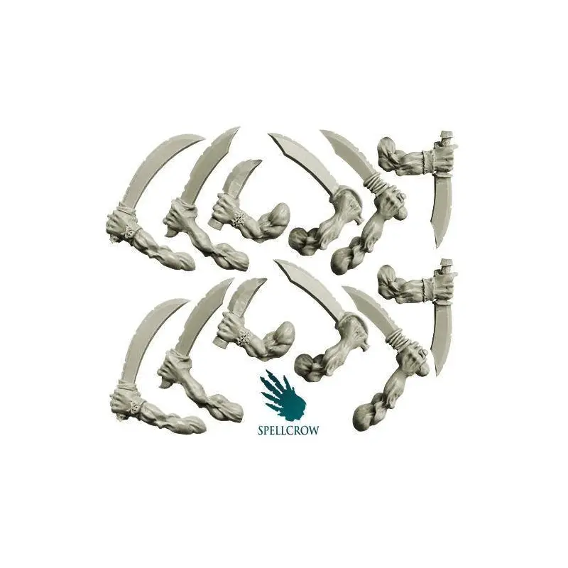 Freebooters Orcs Hands with Sabers