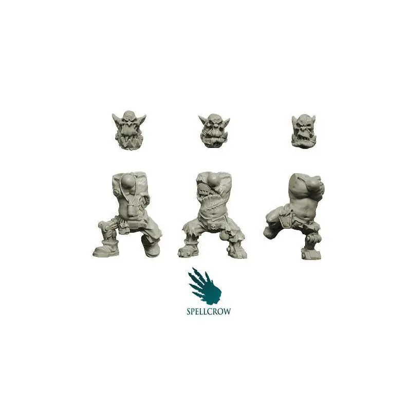 Orcs Bodies with Bionic Implants